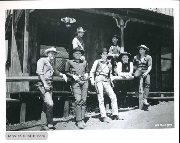 The Magnificent Seven - Publicity still of Steve McQueen & Yul Brynner