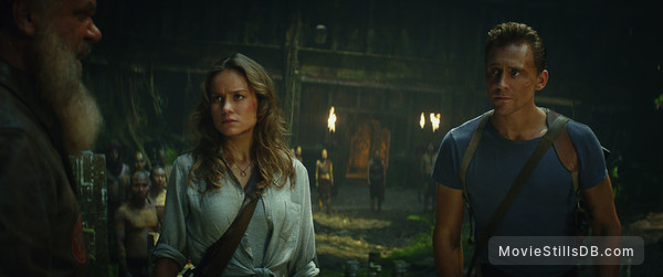 Kong: Skull Island - Publicity still of Tom Hiddleston & Brie Larson Kong: Skull Island - Publicity still of Tom Hiddleston & Brie Larson