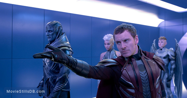 X-Men: Apocalypse - Publicity still of Michael Fassbender, Oscar Isaac, Alexandra Shipp & Ben Hardy X-Men: Apocalypse - Publicity still of Michael Fassbender, Oscar Isaac, Alexandra Shipp & Ben Hardy