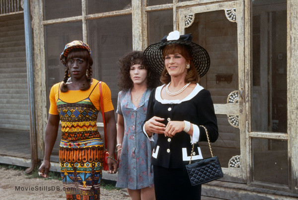 To Wong Foo Thanks for Everything, Julie Newmar - Publicity still of Wesley Snipes, John Leguizamo & Patrick Swayze To Wong Foo Thanks for Everything, Julie Newmar - Publicity still of Wesley Snipes, John Leguizamo & Patrick Swayze
