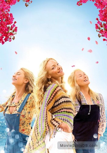 Mamma Mia Here We Go Again Distribution Mamma Mia! Here We Go Again - Promotional art with Lily James & Amanda