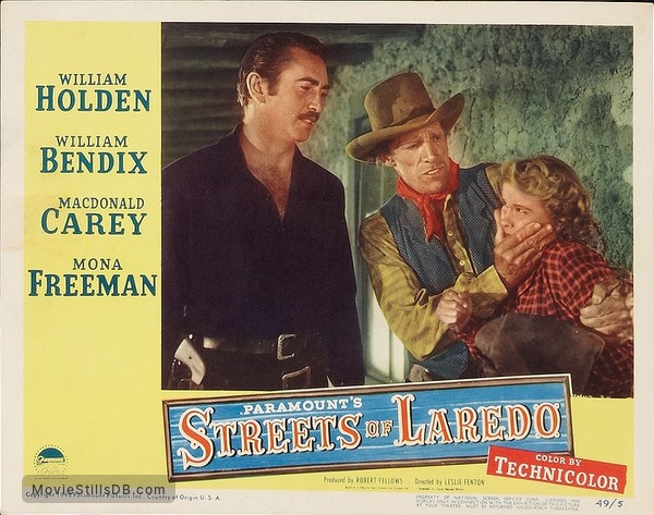 Streets Of Laredo Lobby Card