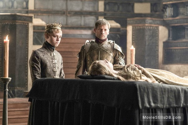 Game of Thrones - Publicity still of Nikolaj Coster-Waldau & Dean-Charles Chapman Game of Thrones - Publicity still of Nikolaj Coster-Waldau & Dean-Charles Chapman