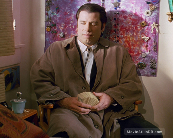 Pulp Fiction - Publicity still of John Travolat Pulp Fiction - Publicity still of John Travolat