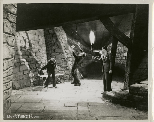 Frankenstein - Publicity still of Boris Karloff, Dwight Frye & Colin Clive Frankenstein - Publicity still of Boris Karloff, Dwight Frye & Colin Clive