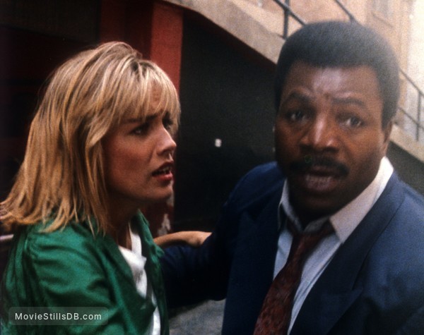 Action Jackson - Publicity still of Carl Weathers & Sharon Stone