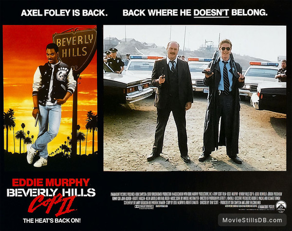 Beverly Hills Cop 2 - Lobby card with John Ashton & Judge Reinhold Beverly Hills Cop 2 - Lobby card with John Ashton & Judge Reinhold