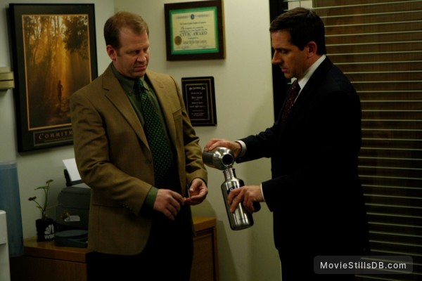 The Office Episode 6x15 Publicity Still Of Paul Lieberstein Steve Carell