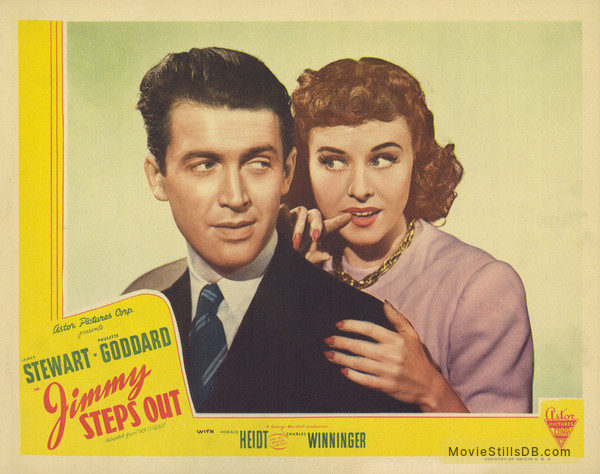 Pot o' Gold - Lobby card with James Stewart & Paulette Goddard