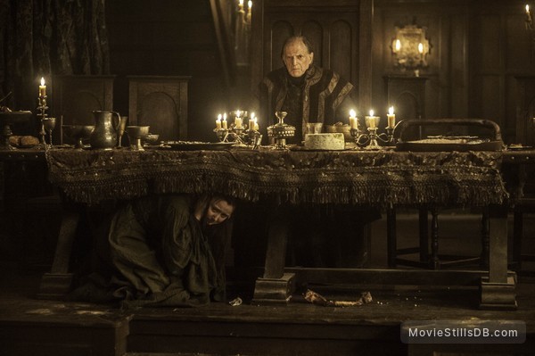 Game of Thrones - Publicity still of David Bradley & Kelly Long Game of Thrones - Publicity still of David Bradley & Kelly Long