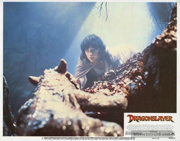 Dragonslayer - Lobby card with Caitlin Clarke
