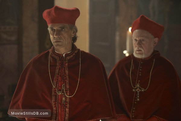 The Borgias - Publicity still of Jeremy Irons & Derek Jacobi The Borgias - Publicity still of Jeremy Irons & Derek Jacobi