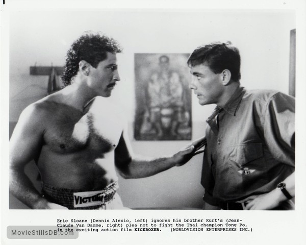Kickboxer - Publicity still of Jean-Claude Van Damme & Dennis Alexio