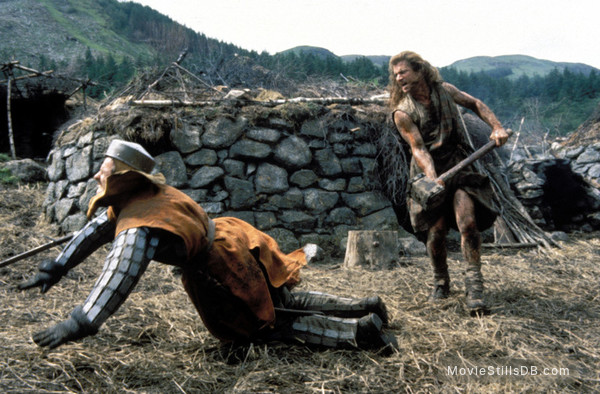 Braveheart - Publicity still of Mel Gibson