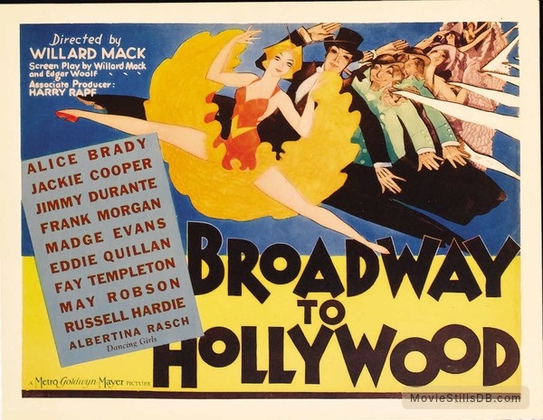 Broadway to Hollywood - Lobby card