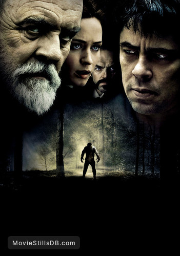 The Wolfman - Promotional art with Benicio del Toro, Anthony Hopkins, Emily Blunt & Hugo Weaving The Wolfman - Promotional art with Benicio del Toro, Anthony Hopkins, Emily Blunt & Hugo Weaving
