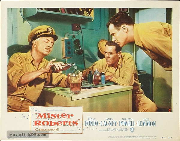 Mister Roberts - Lobby card with Henry Fonda & William Powell