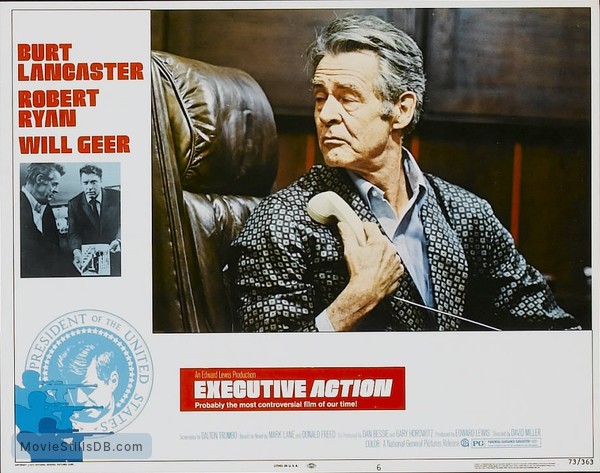 Executive Action - Lobby card