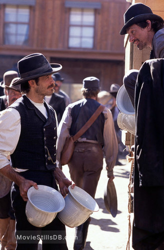 Deadwood - Publicity still of Timothy Olyphant & John Hawkes Deadwood - Publicity still of Timothy Olyphant & John Hawkes