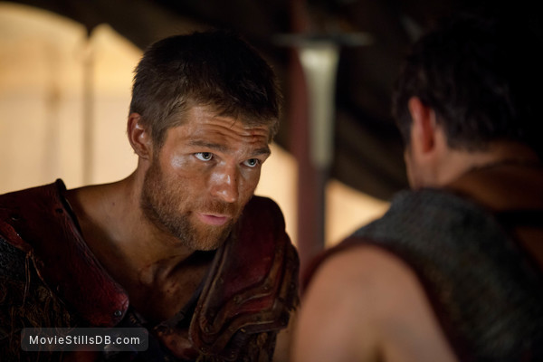 Spartacus: Blood And Sand - Episode 3x01 publicity still of Liam McIntyre