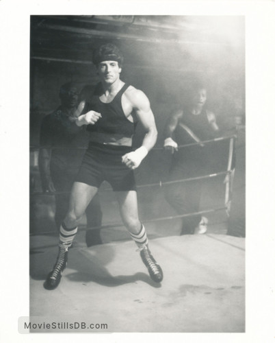 Rocky III - Publicity still of Sylvester Stallone