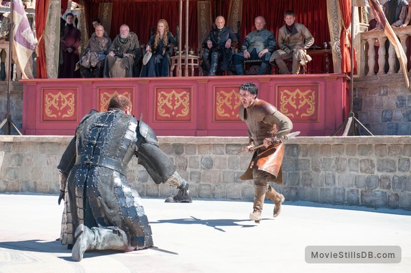 Game of Thrones - Publicity still of Pedro Pascal, Charles Dance, Lena Headey, Julian Glover, Roger Ashton-Griffiths, Nikolaj Coster-Waldau & Conleth Hill Game of Thrones - Publicity still of Pedro Pascal, Charles Dance, Lena Headey, Julian Glover, Roger Ashton-Griffiths, Nikolaj Coster-Waldau & Conleth Hill