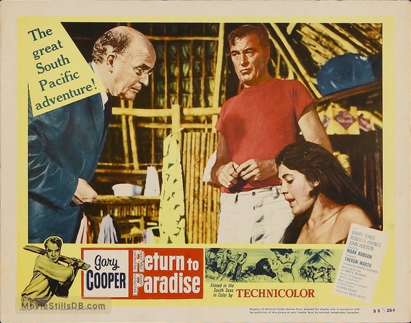 Return to Paradise - Lobby card