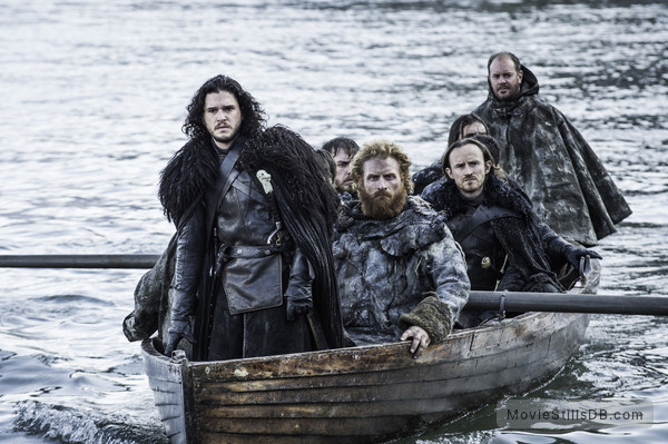 Game of Thrones - Publicity still of Kit Harington, Kristofer Hivju & Ben Crompton Game of Thrones - Publicity still of Kit Harington, Kristofer Hivju & Ben Crompton