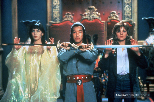 Big Trouble In Little China - Publicity Still Of Kim Cattrall & Suzee Pai