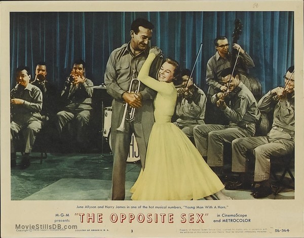 The Opposite Sex Lobby Card With June Allyson And Harry James 2101