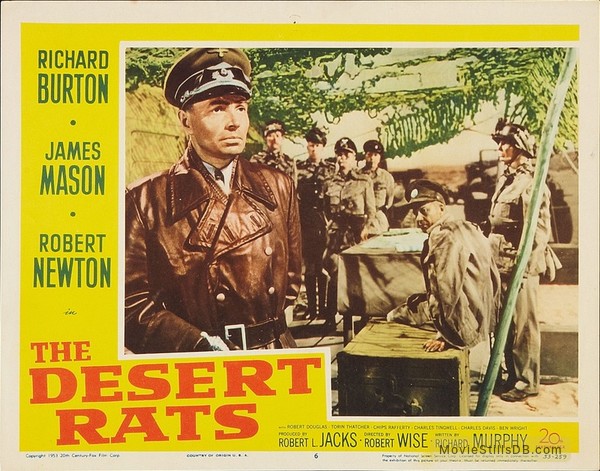 The Desert Rats - Lobby card