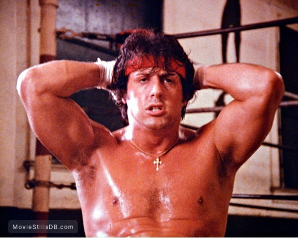 Rocky II - Publicity still of Sylvester Stallone