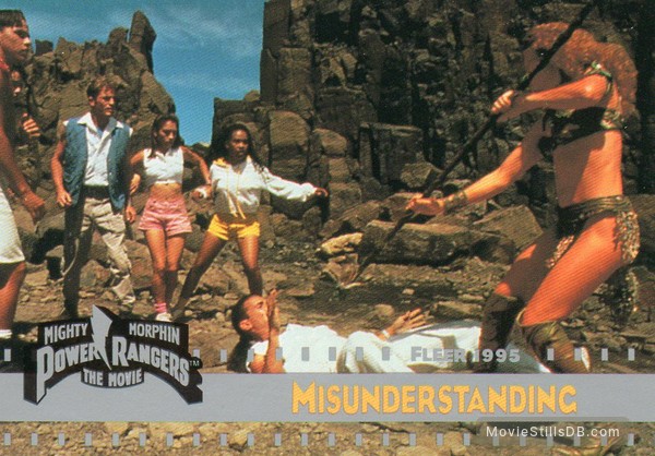 Mighty Morphin Power Rangers: The Movie - Lobby card with Amy Jo Johnson, Jason David Frank, Johnny Yong Bosch, David Yost, Steve Cardenas, Karan Ashley & Gabrielle Fitzpatrick Mighty Morphin Power Rangers: The Movie - Lobby card with Amy Jo Johnson, Jason David Frank, Johnny Yong Bosch, David Yost, Steve Cardenas, Karan Ashley & Gabrielle Fitzpatrick