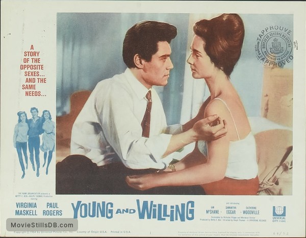 The wild & the willing Virginia Maskell movie poster #1 