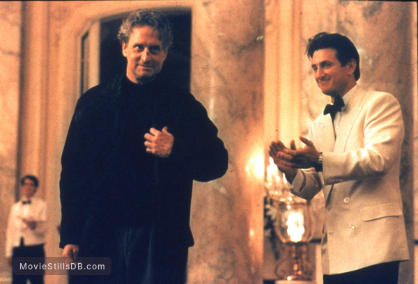 The Game - Publicity still of Sean Penn & Michael Douglas