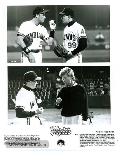 CHARLIE SHEEN in MAJOR LEAGUE (1989). Copyright: Editorial use