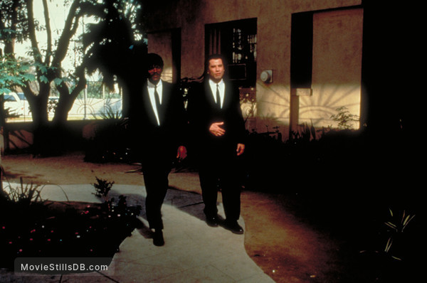 Pulp Fiction - Publicity still of Samuel L. Jackson & John Travolta Pulp Fiction - Publicity still of Samuel L. Jackson & John Travolta