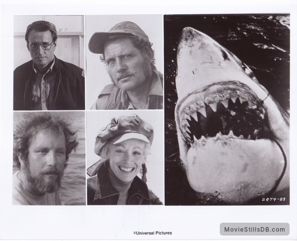 Jaws - Publicity still of Richard Dreyfuss & Roy Scheider