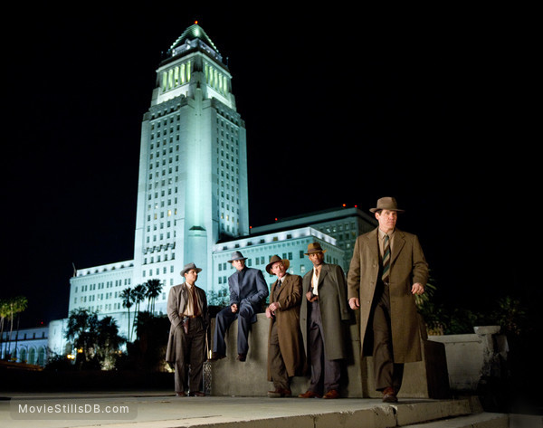Gangster Squad - Publicity still of Josh Brolin, Robert Patrick, Ryan Gosling, Michael Peña & Anthony Mackie Gangster Squad - Publicity still of Josh Brolin, Robert Patrick, Ryan Gosling, Michael Peña & Anthony Mackie