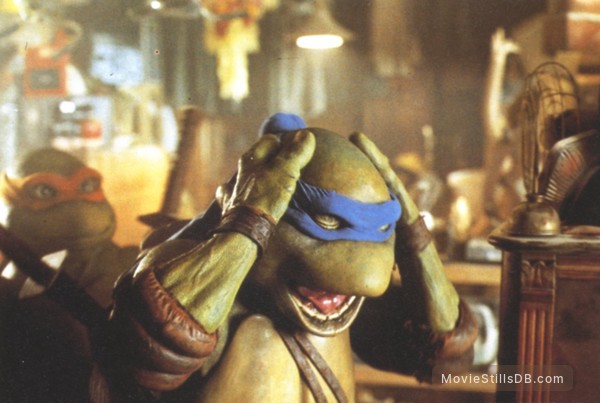 Teenage Mutant Ninja Turtles - Publicity still of Michelan Sisti & Mark ...