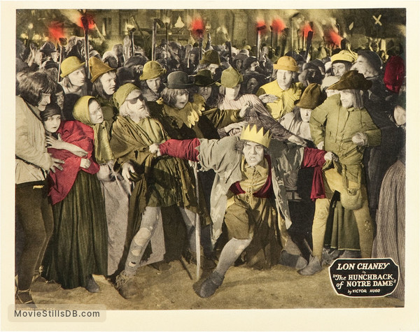 The Hunchback of Notre Dame - Lobby card with Lon Chaney