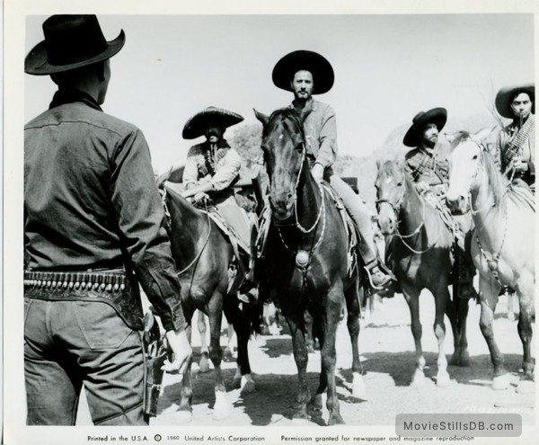 The Magnificent Seven Publicity Still Of Eli Wallach