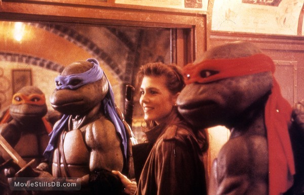 Teenage Mutant Ninja Turtles Ii The Secret Of The Ooze Publicity Still Of Mark Caso Michelan Sisti