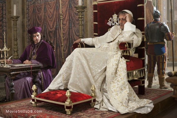 The Borgias - Publicity still of Jeremy Irons & François Arnaud The Borgias - Publicity still of Jeremy Irons & François Arnaud
