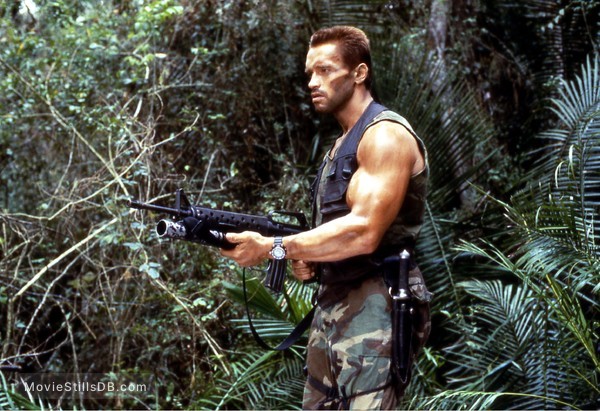 Predator - Publicity still of Arnold Schwarzenegger