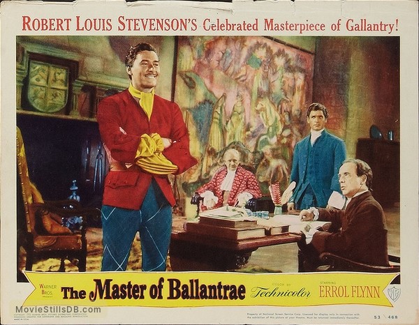 The Master of Ballantrae - Lobby card