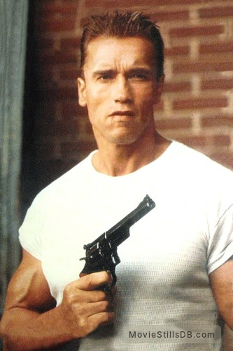 Red Heat - Publicity still of Arnold Schwarzenegger