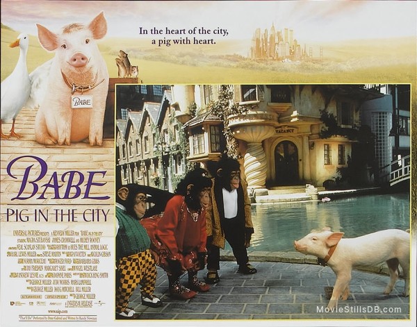 Babe: Pig in the City - Lobby card
