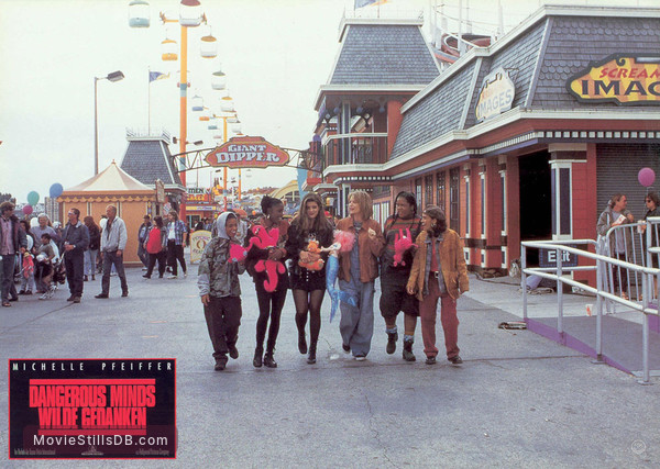 Dangerous Minds Lobby card with Michelle Pfeiffer Skye Bassett