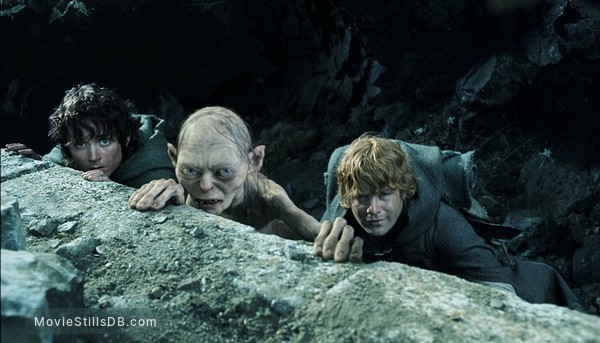 The Lord of the Rings: The Return of the King - Publicity still of Elijah Wood, Sean Astin & Andy Serkis The Lord of the Rings: The Return of the King - Publicity still of Elijah Wood, Sean Astin & Andy Serkis